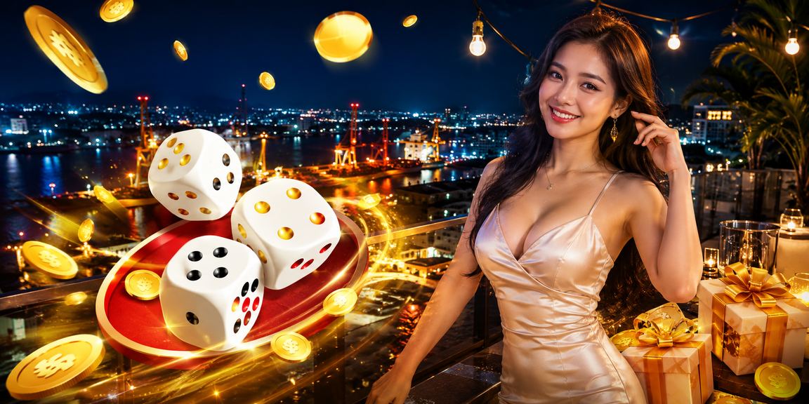Người dùng tại Hải Phòng chơi tài xỉu trên di động buổi tối ven biển
